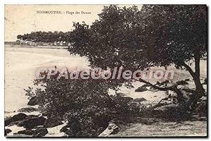 Carte Postale Ancienne Noirmoutier Plage des Dames