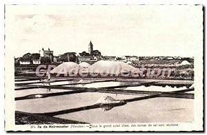 Bild des Verkufers fr Carte Postale Ancienne le de Noirmoutier (Vendee) Sous le grand soleil d'ete zum Verkauf von CPAPHIL