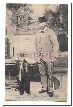 Le petit Conscrit de Mauves (orne) Julien Touchard ne le 19 juillet 1888 88 cm 10 kilos ! (nain d...