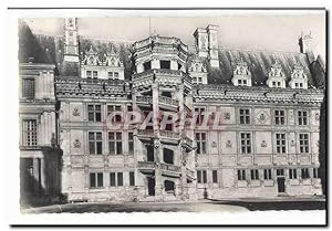 Blois Carte Postale Ancienne Le château L'aîle Francois 1er