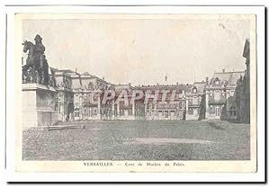 Seller image for Versailles Carte Postale Ancienne Cour de Marbre du palais for sale by CPAPHIL