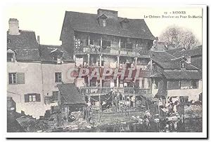 Bild des Verkufers fr Rennes Carte Postale Ancienne Le chteau branlant au Pont St MArtin (reproduction) zum Verkauf von CPAPHIL