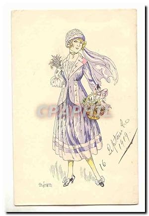 Image du vendeur pour Carte Postale Ancienne Femme (mode fashion) par Picot mis en vente par CPAPHIL