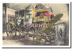Image du vendeur pour Versailles Carte Postale Ancienne Musee des voitures Voiture qui a conduit Josephine apres le divorce mis en vente par CPAPHIL