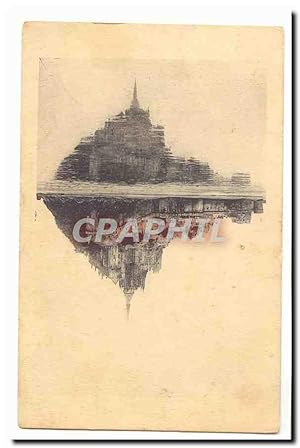 Seller image for Le Mont Saint Michel Carte Postale Ancienne Abbaye vue gnrale Face Est for sale by CPAPHIL
