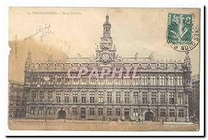 Valenciennes Carte Postale Ancienne Hôtel de ville