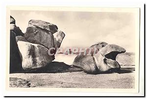 Image du vendeur pour Tregastel Carte Postale Moderne Rocher de la Greve de Coz Pors (la sorciere) mis en vente par CPAPHIL