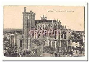 Image du vendeur pour Narbonne Carte Postale Ancienne Cathdrale SAint Just mis en vente par CPAPHIL