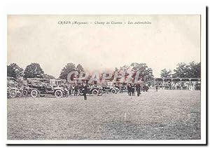 Image du vendeur pour Craon (Mayenne) Carte Postale Ancienne Champ de courses Les automobiles (reproduction) mis en vente par CPAPHIL