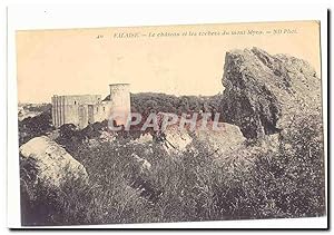 Bild des Verkufers fr FAlaise Carte Postale Ancienne Le chteau et les rochers du mont Myra zum Verkauf von CPAPHIL