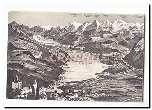 Bild des Verkufers fr Suisse Carte Postale Ancienne Thun zum Verkauf von CPAPHIL