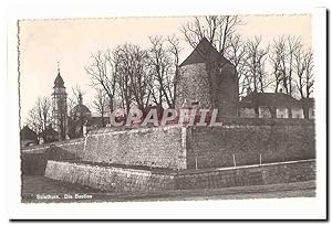 Bild des Verkufers fr Suisse Carte Postale Ancienne Solothurn Die Bastion zum Verkauf von CPAPHIL