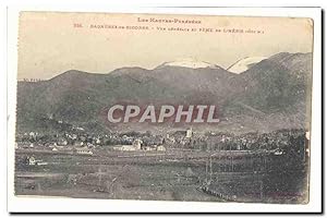 Imagen del vendedor de Bagneres de Bigorre Carte Postale Ancienne vue générale et Pene de l'Heris a la venta por CPAPHIL