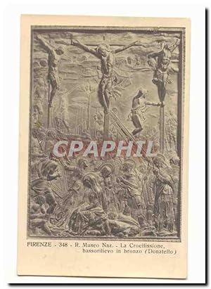 Immagine del venditore per Italie Italia Firenze Carte Postale Ancienne Museo Naz La Crocitissione bassorilievo in bronzo (Donatello) venduto da CPAPHIL