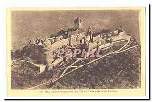 Imagen del vendedor de Haut Koenigsbourg (alt 757m) Carte Postale Ancienne vue prise a vol d'oiseau a la venta por CPAPHIL