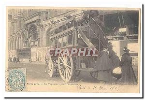 Paris vecu Carte Postale Ancienne Les voyageurs pour l'imperiale (Bastille Wagram) SUP