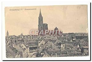 Bild des Verkufers fr Strasbourg Carte Postale Ancienne Gesamtansicht zum Verkauf von CPAPHIL