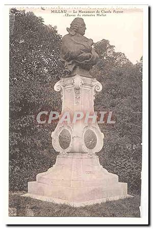 Seller image for Millau Carte Postale Ancienne Le monument de Claude Peyrot Oeuvre du statuaire Mallet for sale by CPAPHIL