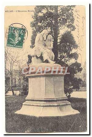 Seller image for Millau Carte Postale Ancienne L'education morale for sale by CPAPHIL