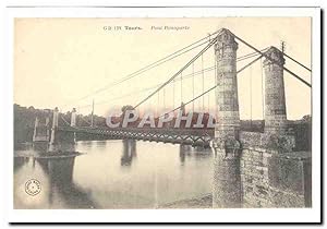 Tours Carte Postale Ancienne Pont Bonaparte