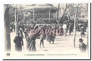Image du vendeur pour Reproduction Clermont Ferrand L'heure de la musique au jardin Lecocq mis en vente par CPAPHIL