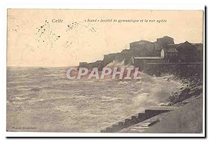 Image du vendeur pour Cette Carte Postale Ancienne Stand Societe de gymnastique et la mer agitee mis en vente par CPAPHIL