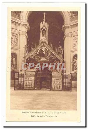 Seller image for Italie Italia Basilica patriarcale di S. MAria degli Angeli Carte Postale Ancienne Cappella della Porziuncola for sale by CPAPHIL
