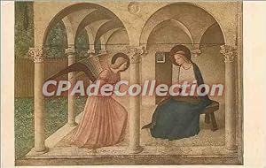 Carte Postale Ancienne L'Annunciazion Fra Beato Angelico Firenze Museo