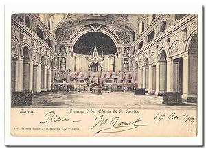 Seller image for italie Italia Roma Carte Postale Ancienne Interno della Chiesa di S . Cecilia (cecle) for sale by CPAPHIL