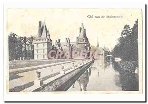 Carte Postale Ancienne Château de Maintenon