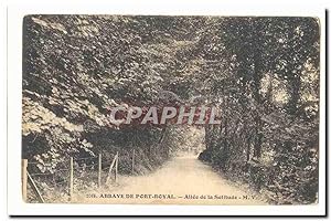 Bild des Verkufers fr Abbaye de port Royal Carte Postale Ancienne Alle de la solitude zum Verkauf von CPAPHIL