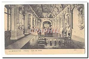 Seller image for La Benedictine Carte Postale Ancienne Fecamp Salle des Abbes for sale by CPAPHIL