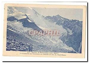 Image du vendeur pour Glacier de Bionnassay Carte Postale Ancienne a 15 minutes du terminus du chemin de fer du Mont Blanc mis en vente par CPAPHIL