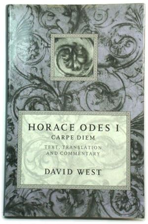 Bild des Verkufers fr Horace: Odes I: Carpe Diem zum Verkauf von PsychoBabel & Skoob Books