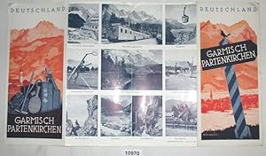 Bild des Verkufers fr Reiseprospekt Deutschland - Garmisch-Partenkirchen zum Verkauf von Versandhandel fr Sammler