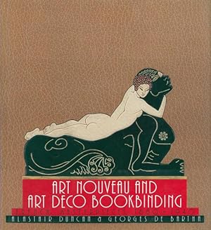 Bild des Verkufers fr Art nouveau and Art deco bookbinding. French masterpieces 1880-1940. zum Verkauf von Antiquariat Lenzen