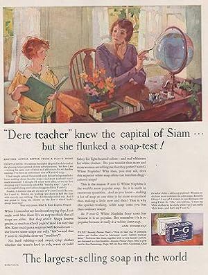 ORIG VINTAGE MAGAZINE AD/ 1930 PROCTOR & GAMBLE SOAP AD