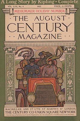 ORIG VINTAGE MAGAZINE COVER/ CENTURY MAGAZINE - AUGUST 1905