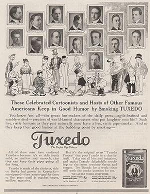 ORIG VINTAGE MAGAZINE AD/ 1916 TUXEDO TOBACCO AD