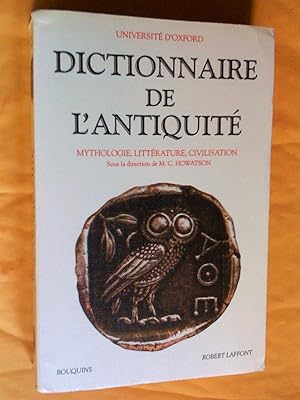 Immagine del venditore per Dictionnaire de l'Antiquit: mythologie, littrature, civilisation venduto da Livresse