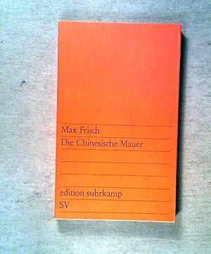 Seller image for Die Chinesische Mauer. (edition suhrkamp SV Band 65) for sale by ANTIQUARIAT Franke BRUDDENBOOKS