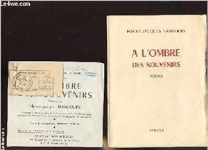 Seller image for A l'ombre des souvenirs - Pomes - for sale by Le-Livre