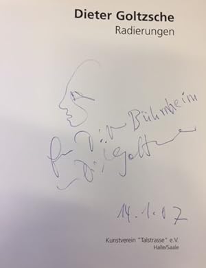 Bild des Verkufers fr Dieter Goltzsche. Radierungen. zum Verkauf von Bhrnheims Literatursalon GmbH
