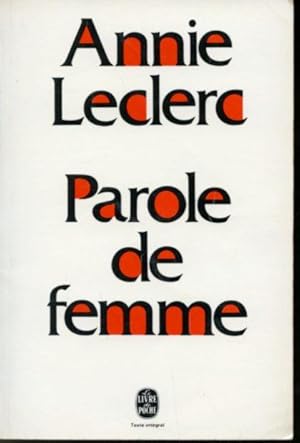 Parole de femme