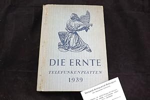 DIE ERNTE.- Hauptverzeichnis der Telefunken Platten 1939.