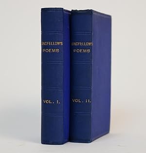 Bild des Verkufers fr Poems of Longfellow: Selected from the Best Editions. [In Two Volumes] zum Verkauf von Minotavros Books,    ABAC    ILAB