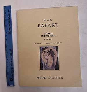 Image du vendeur pour Max Papart: 50 Year Retrospective (1940-1991); Drawings, Collages, Watercolors mis en vente par Mullen Books, ABAA