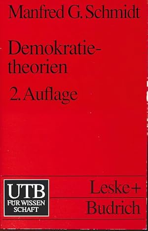 Bild des Verkufers fr Demokratietheorien. Eine Einfhrung. UTB 1887. zum Verkauf von Fundus-Online GbR Borkert Schwarz Zerfa