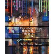 Image du vendeur pour Psychology Applied to Modern Life Adjustment in the 21st Century mis en vente par eCampus