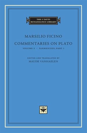 Image du vendeur pour Commentaries on Plato : Parmenides mis en vente par GreatBookPrices